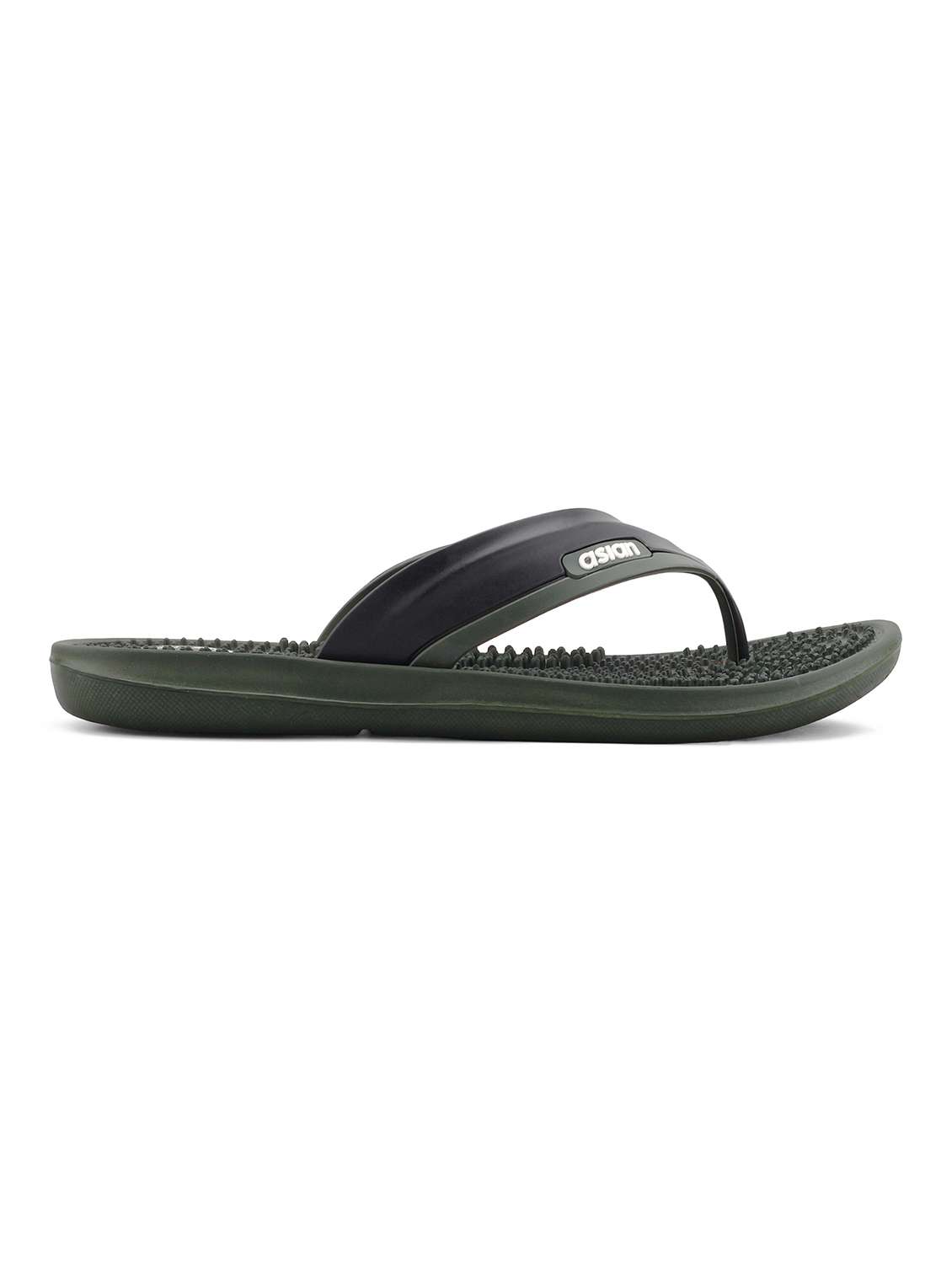 Men Textured Toe Separator Flip Flop - 22687767 -  Standard Image - 2