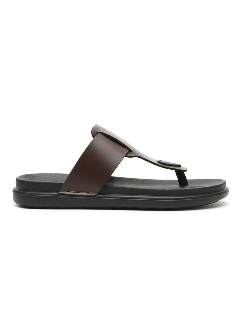 Men Solid Toe Separator Sandal - 22688469 -  Standard Image - 2
