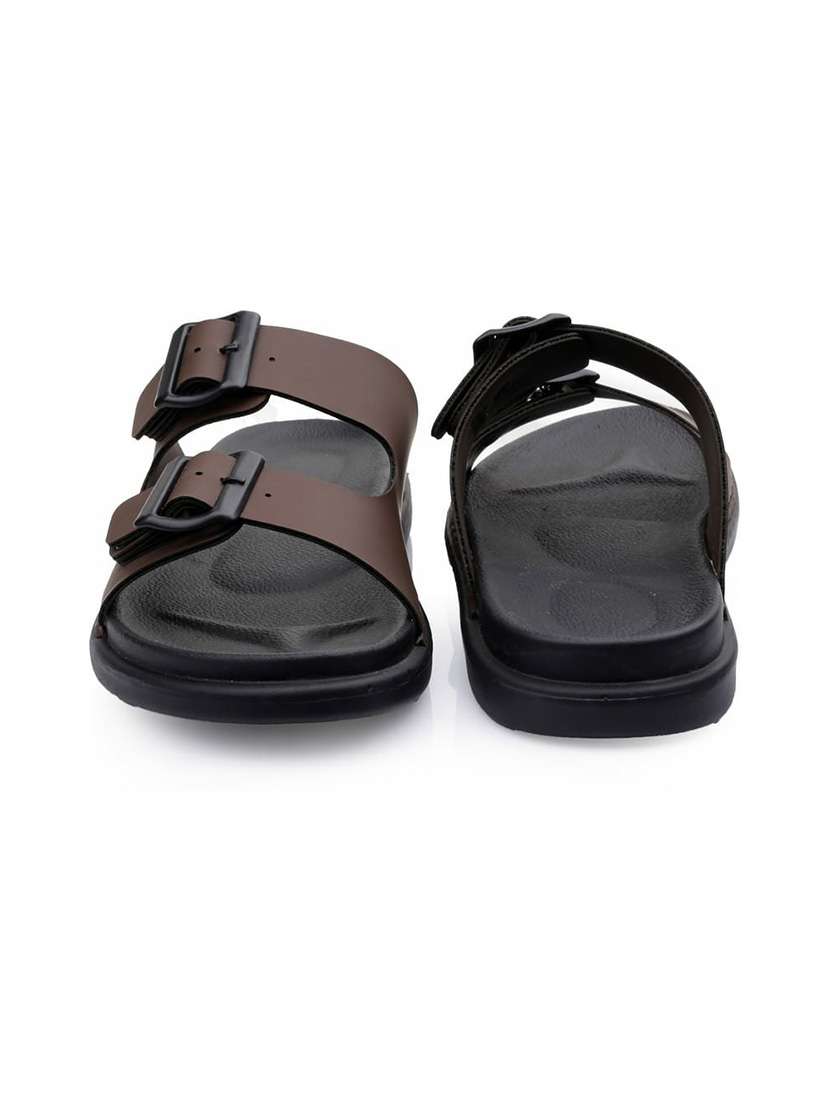 Men Solid Slip On Sandal - 22688471 -  Standard Image - 2