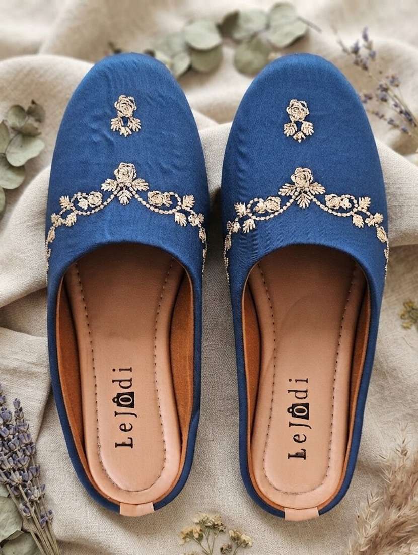Women Embroidered Slip On Mules - 22692953 -  Standard Image - 2