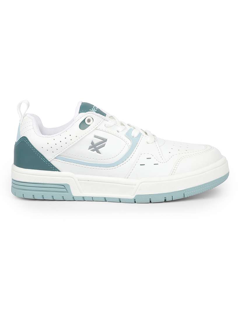 Women Solid Lace Up Sneaker - 22694793 -  Standard Image - 2