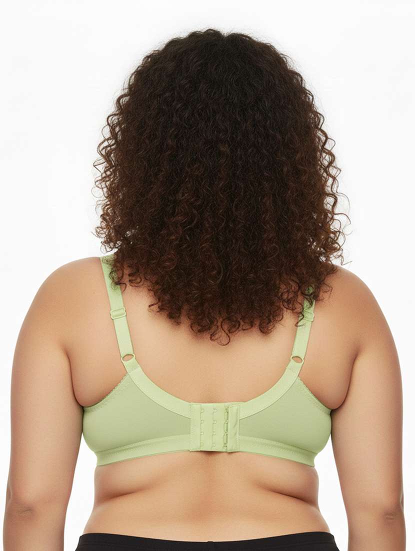 Women Pack Of 2 Solid Full Coverage Regular Bra - 22696833 -  Standard Image - 2