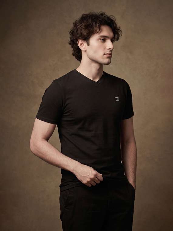 men logo print short sleeve regular fit t-shirt