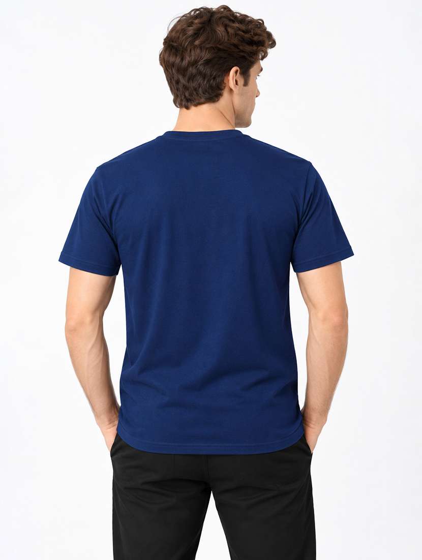 Men Printed Short Sleeve Regular Fit T-shirt - 22698760 -  Standard Image - 2