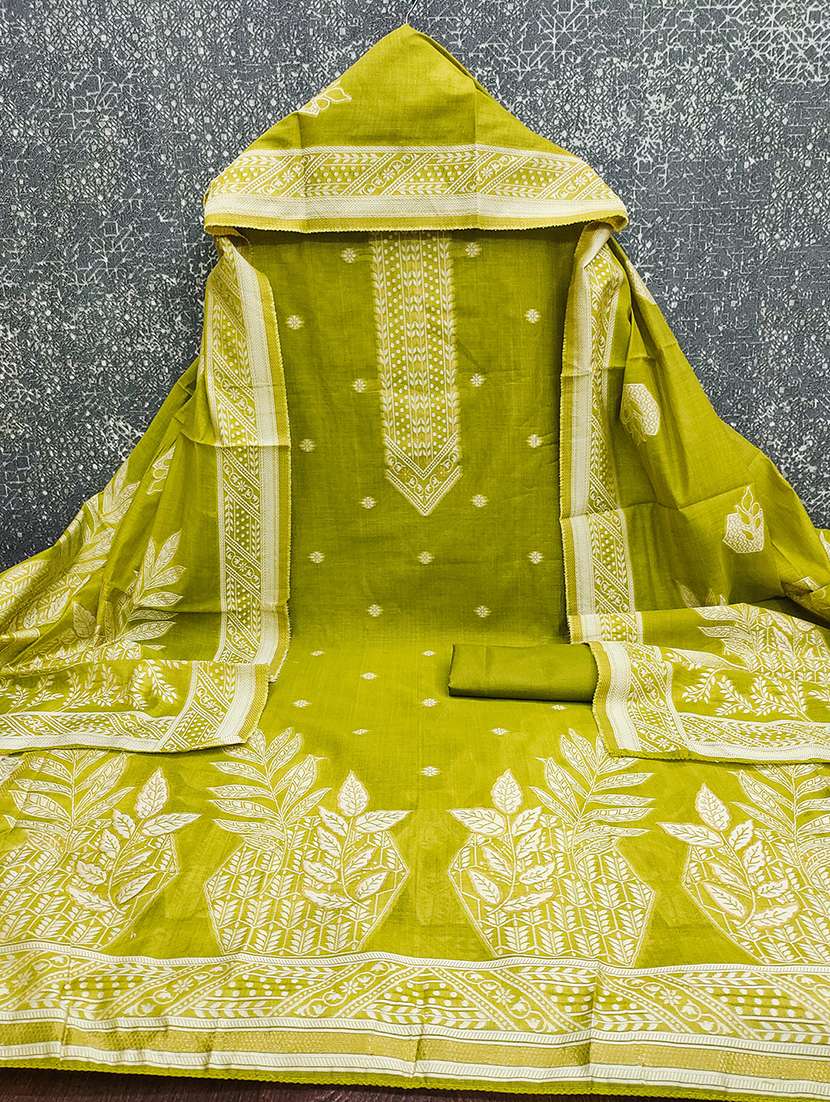 Women Self Design Unstitched Suit Set - 22698800 -  Standard Image - 2