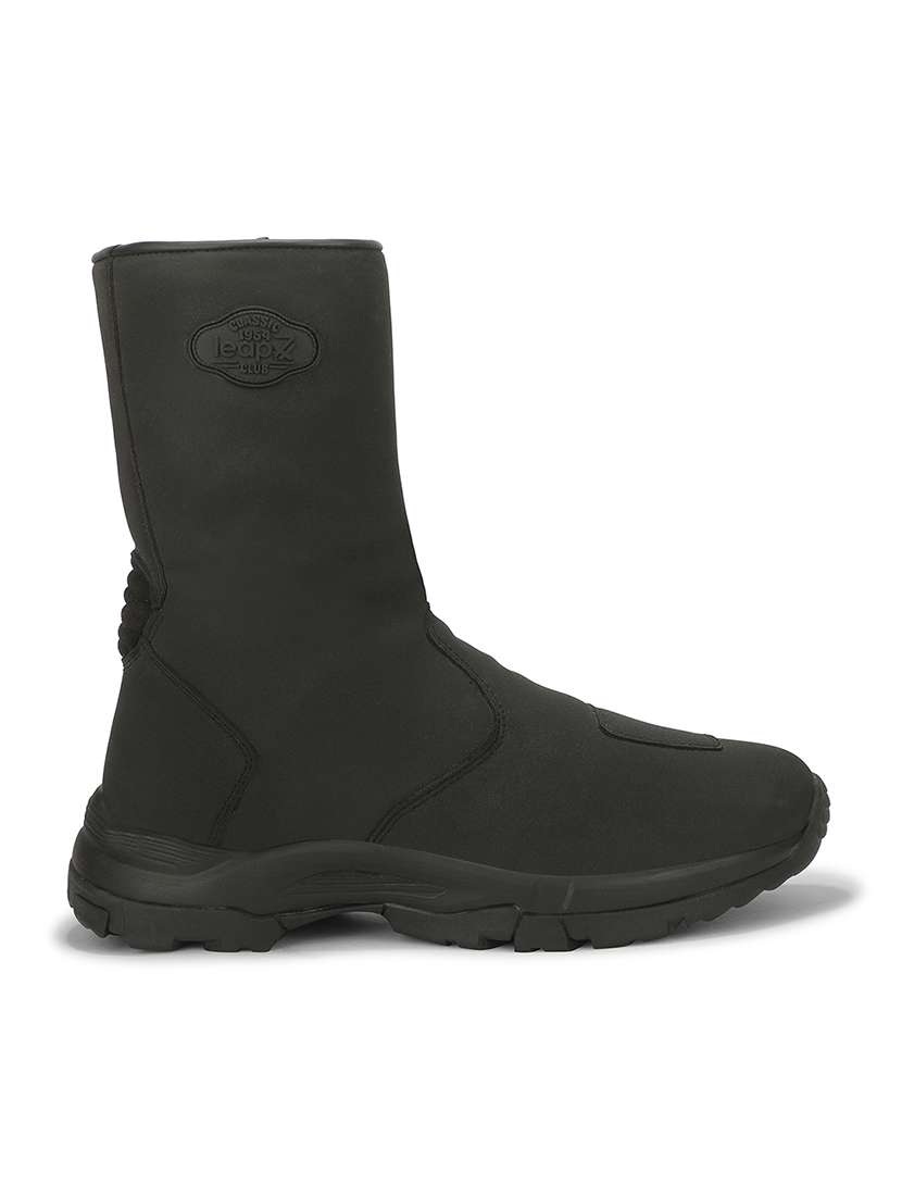 Men Black High Ankle Boot - 22700799 -  Standard Image - 2