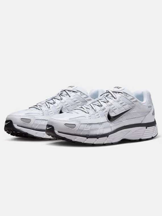 Nike P-6000 Men's White Lace Up Sneaker - 22701643 -  Standard Image - 2