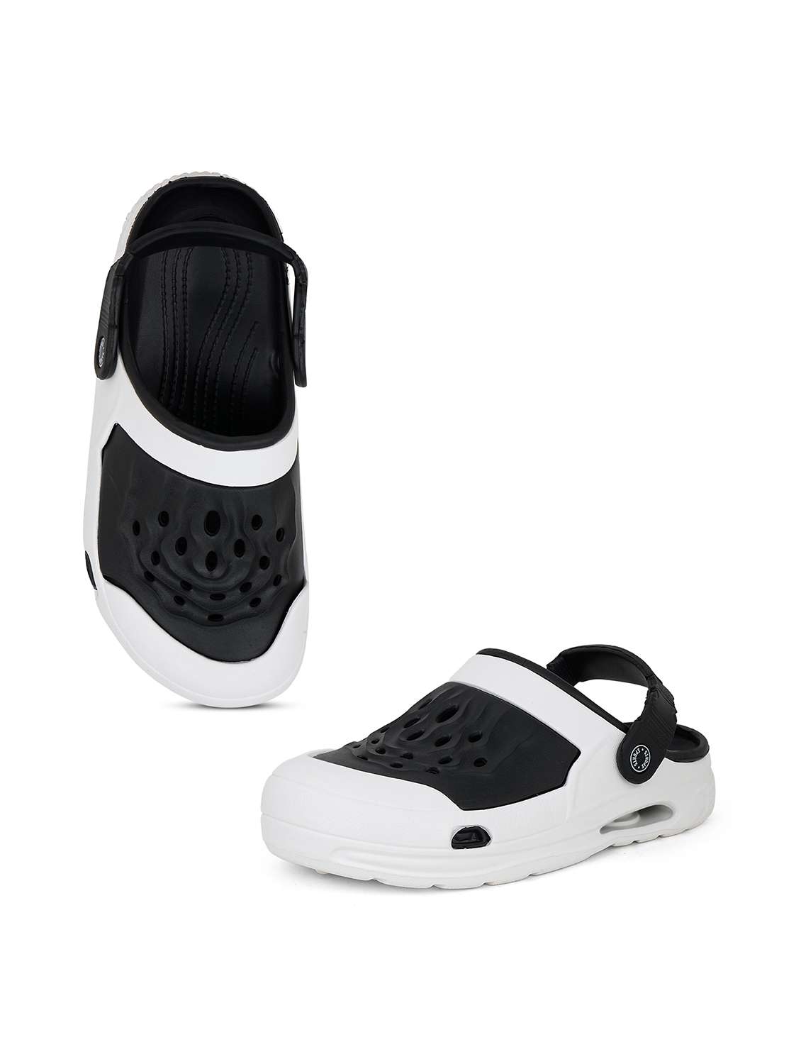 Men White Slip On Clog - 22702947 -  Standard Image - 2