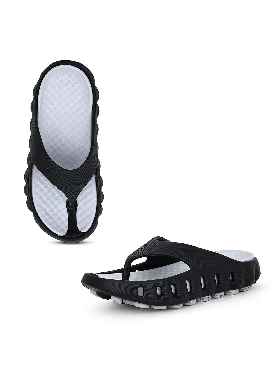 Men Solid Toe Separator Flip Flop - 22702953 -  Standard Image - 2