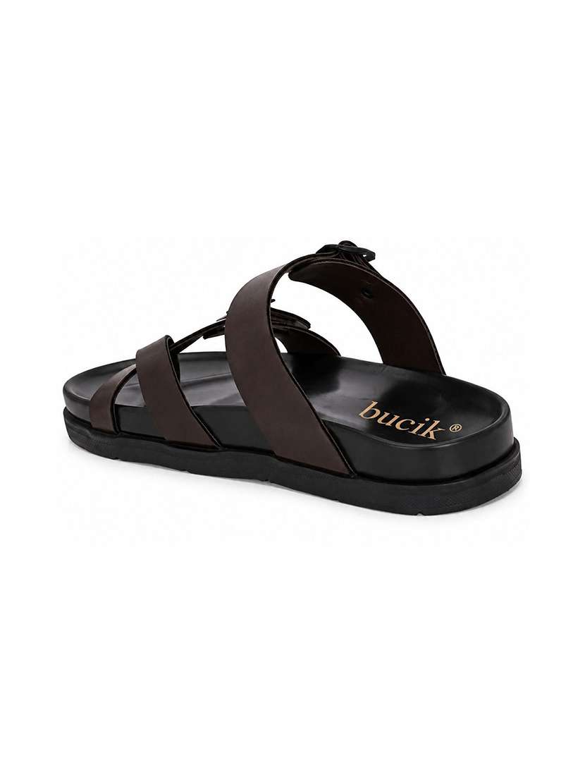 Men Solid One Toe Sandal - 22705591 -  Standard Image - 2