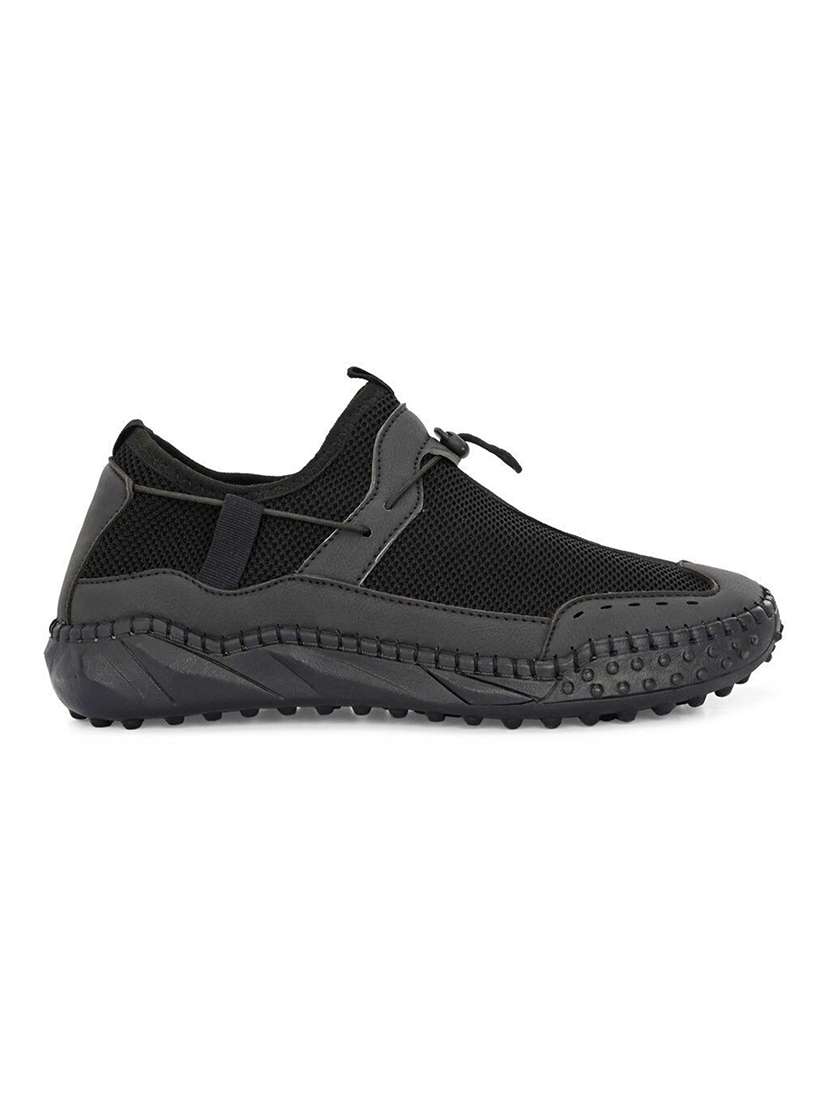 Men Textured Slip On Casual Shoes - 22706076 -  Standard Image - 2