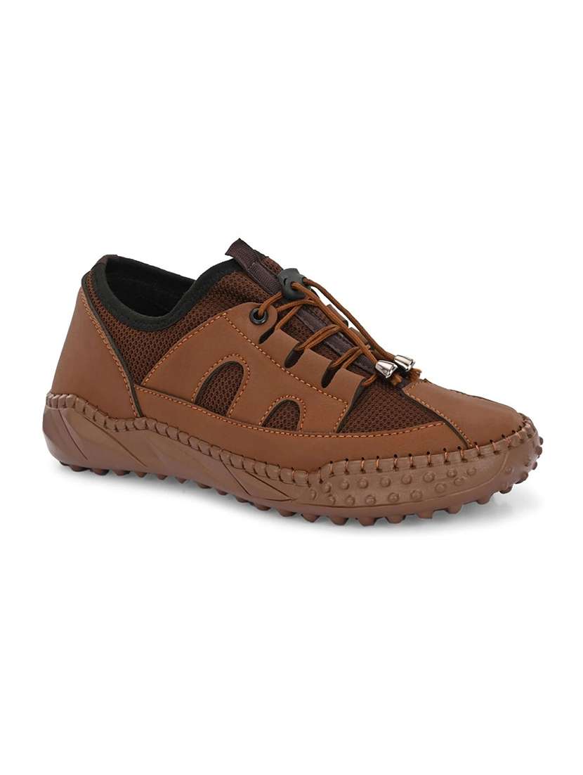 Men Textured Slip On Casual Shoes - 22706082 -  Standard Image - 2