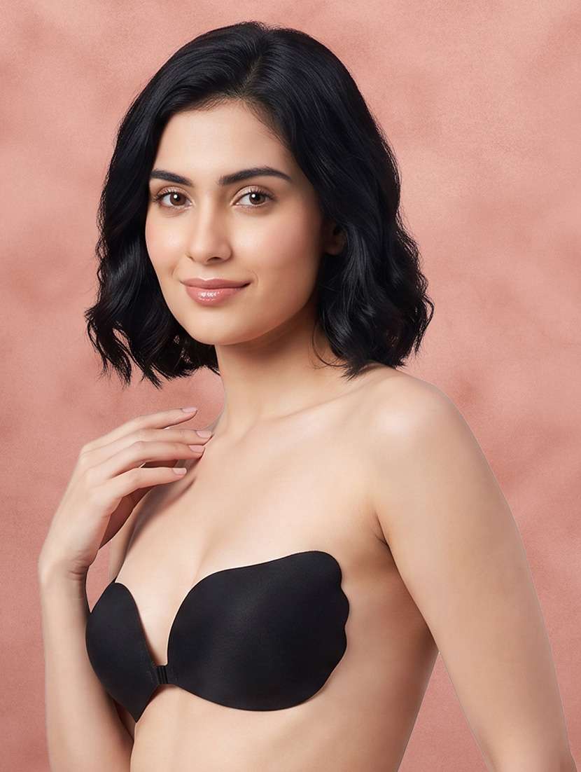 Women Solid Half Coverage Stick On Bra - 22707243 -  Standard Image - 2