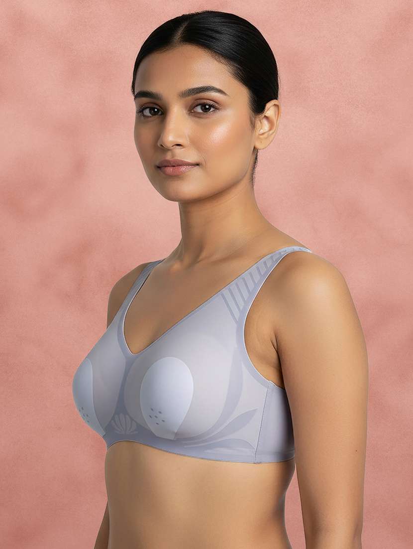 Women Printed Full Coverage T-shirt Bra - 22707271 -  Standard Image - 2