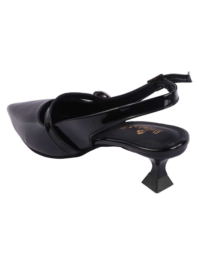 Women Solid Back Strap Pointed Sandal - 22720703 -  Standard Image - 2
