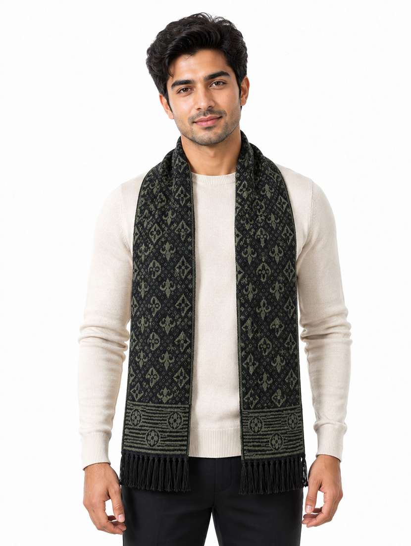 Unisex Printed Reversible Muffler - 22720999 -  Standard Image - 2