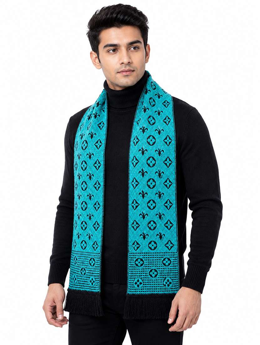 Unisex Printed Reversible Muffler - 22721000 -  Standard Image - 2