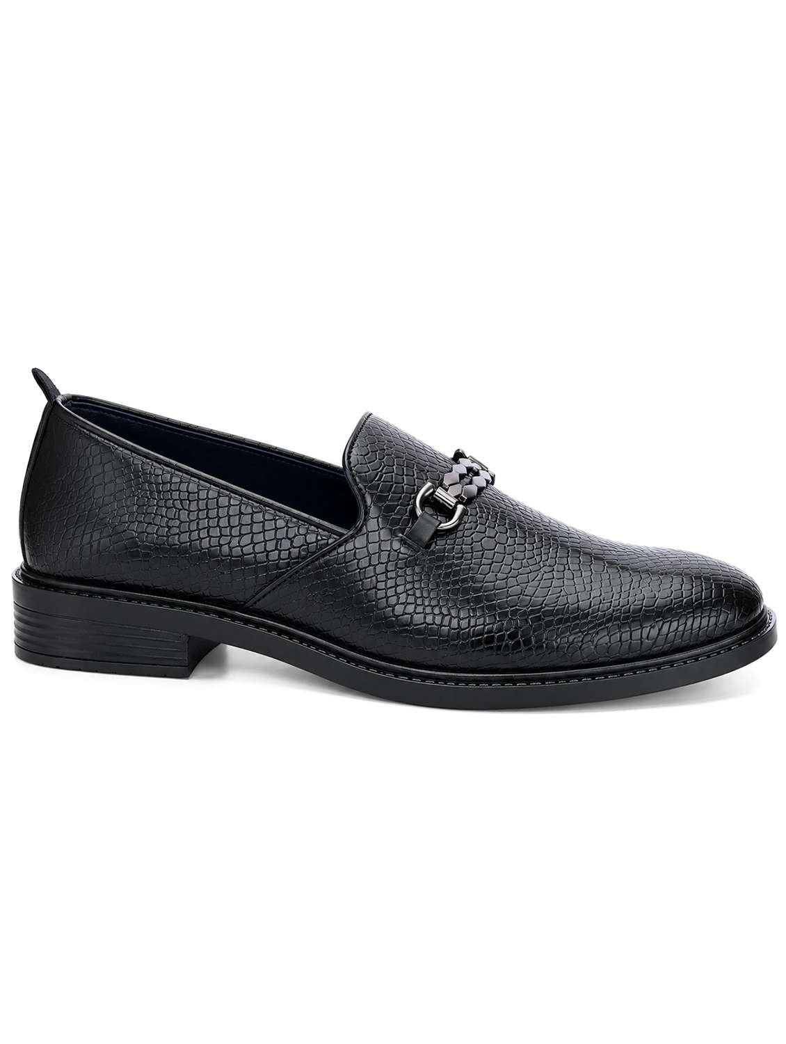 Men Textured Slip On Moccasin - 22721009 -  Standard Image - 2