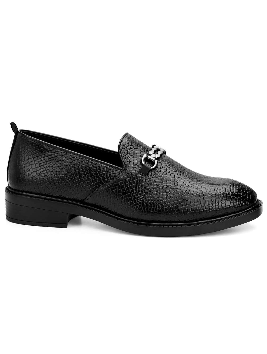 Men Textured Slip On Moccasin - 22721010 -  Standard Image - 2