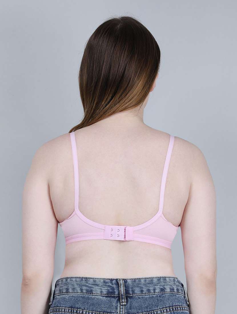 Women Pack Of 2 Solid Full Coverage Regular Bra - 22721097 -  Standard Image - 2