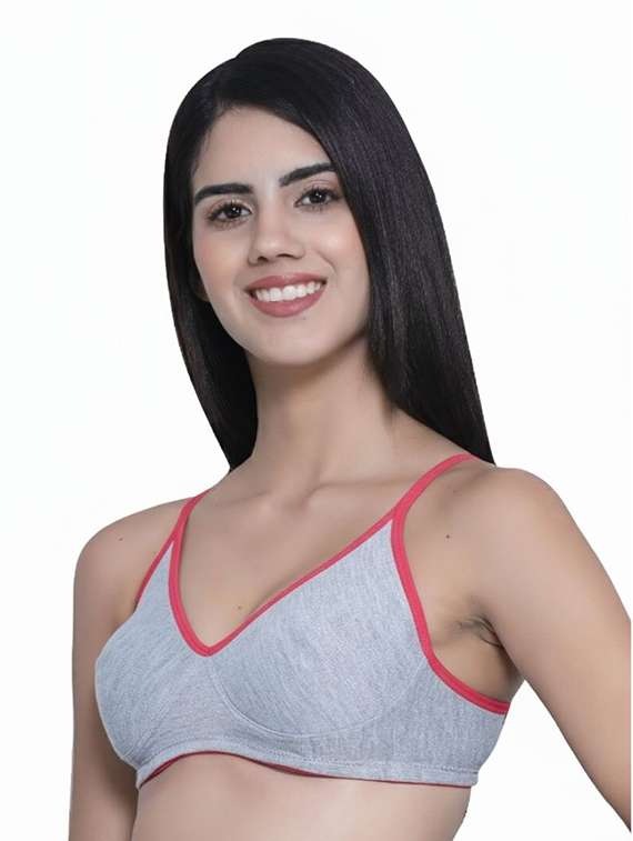 Women Solid Full Coverage Sports Bra - 22721229 -  Standard Image - 2