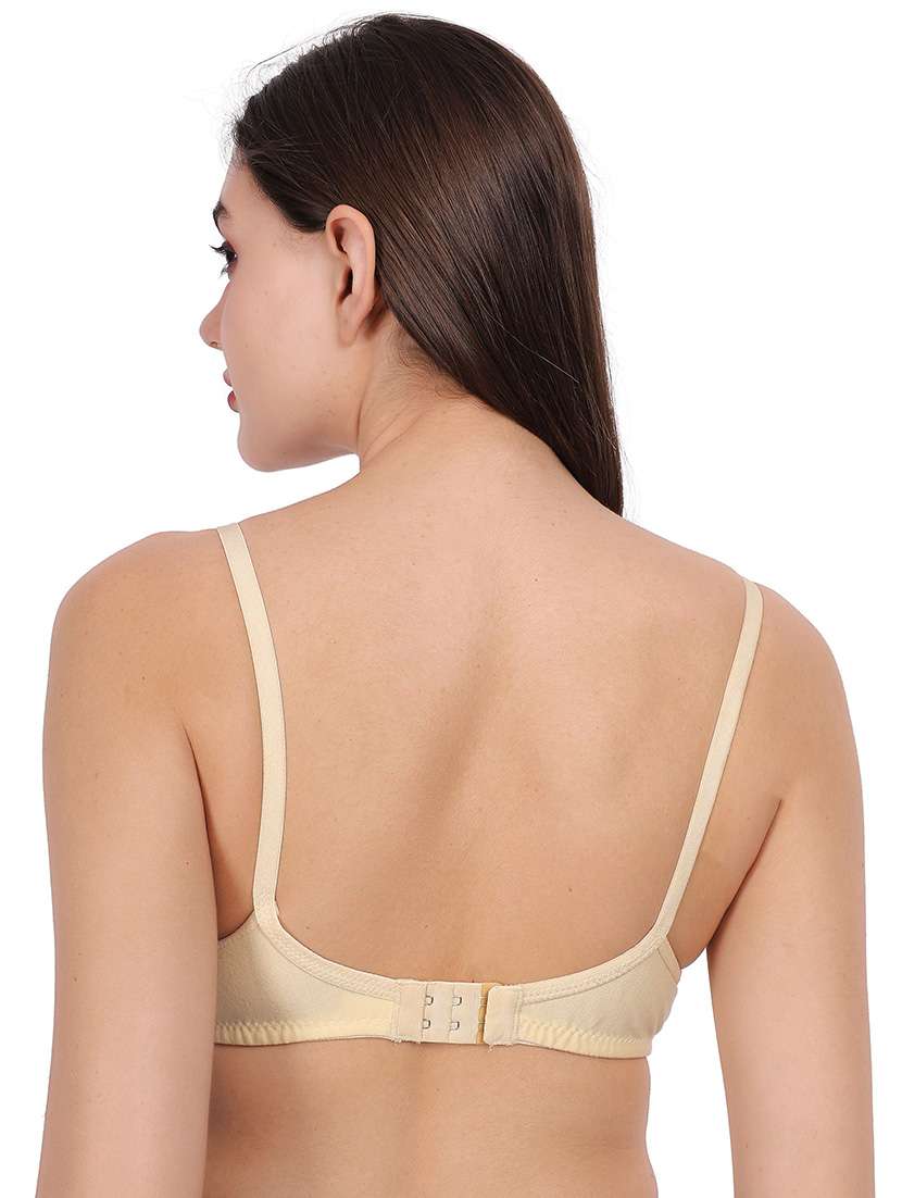 Women Pack Of 2 Solid Full Coverage Regular Bra - 22721440 -  Standard Image - 2
