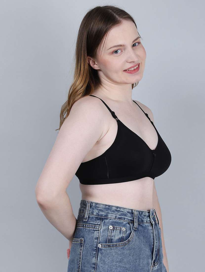 Women Solid Full Coverage Regular Bra - 22721444 -  Standard Image - 2
