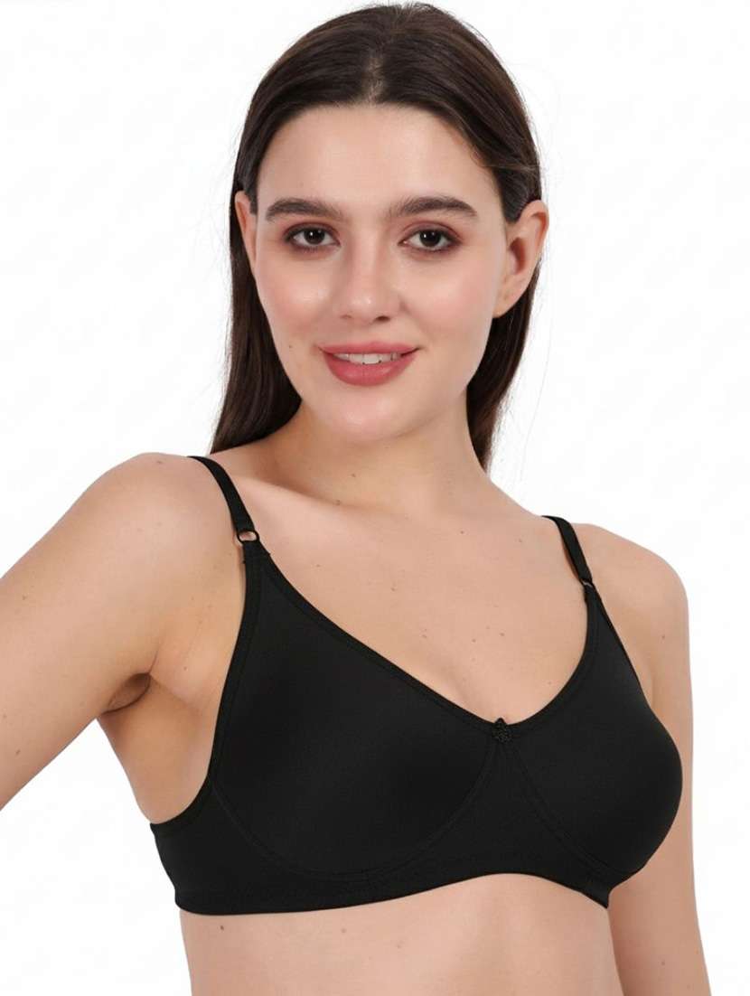 Women Pack Of 3 Solid Full Coverage Regular Bra - 22721500 -  Standard Image - 2