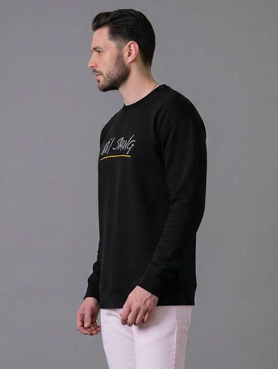 Men Printed Long Sleeve Regular Fit Sweatshirt - 22721565 -  Standard Image - 2
