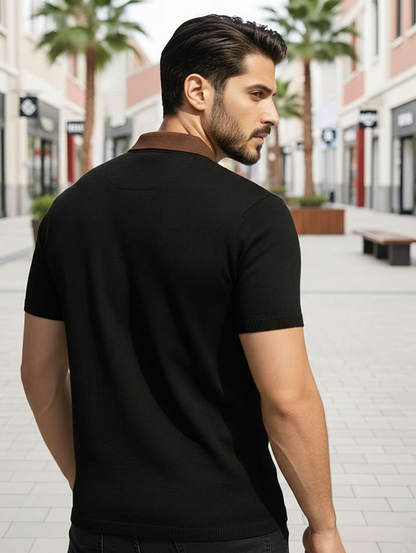 Men Pack Of 2 Striped Short Sleeves Polo T-shirt - 22724378 -  Standard Image - 2