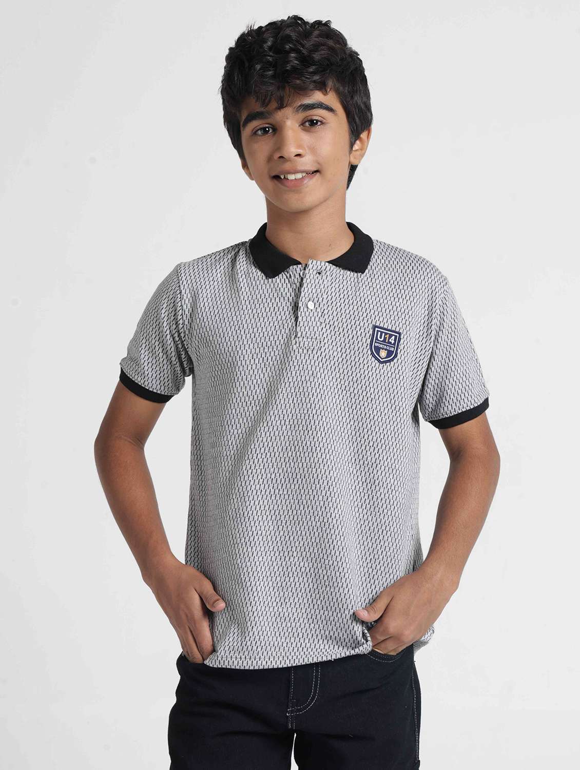 Boys Printed Short Sleeves Regular Fit T-shirt - 22727222 -  Standard Image - 2