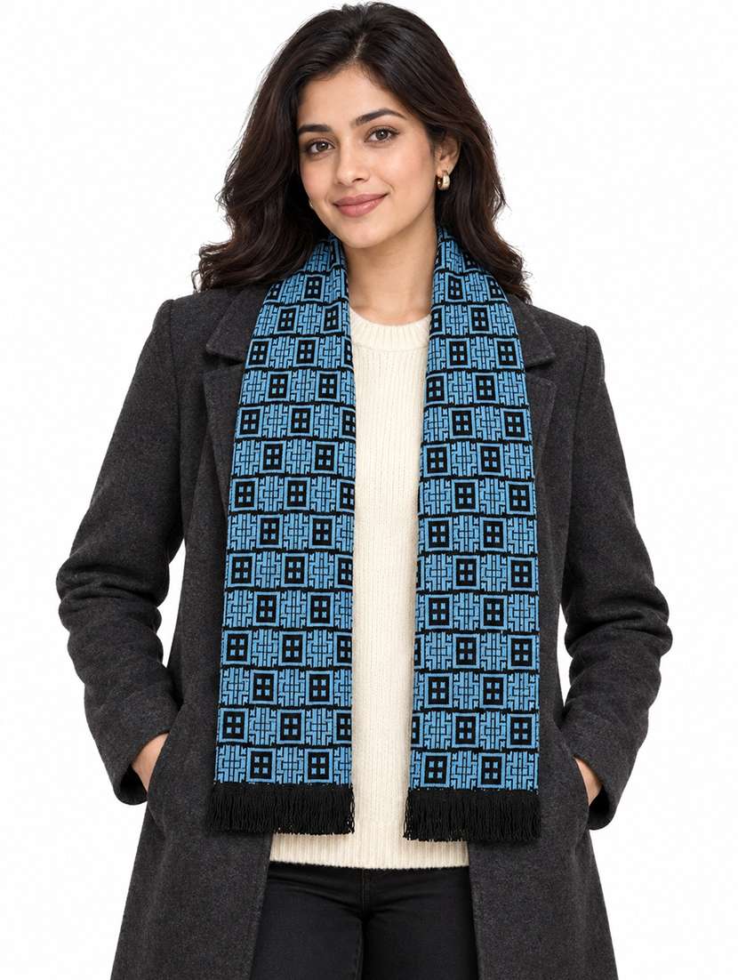 Unisex Printed Reversible Muffler - 22727484 -  Standard Image - 2