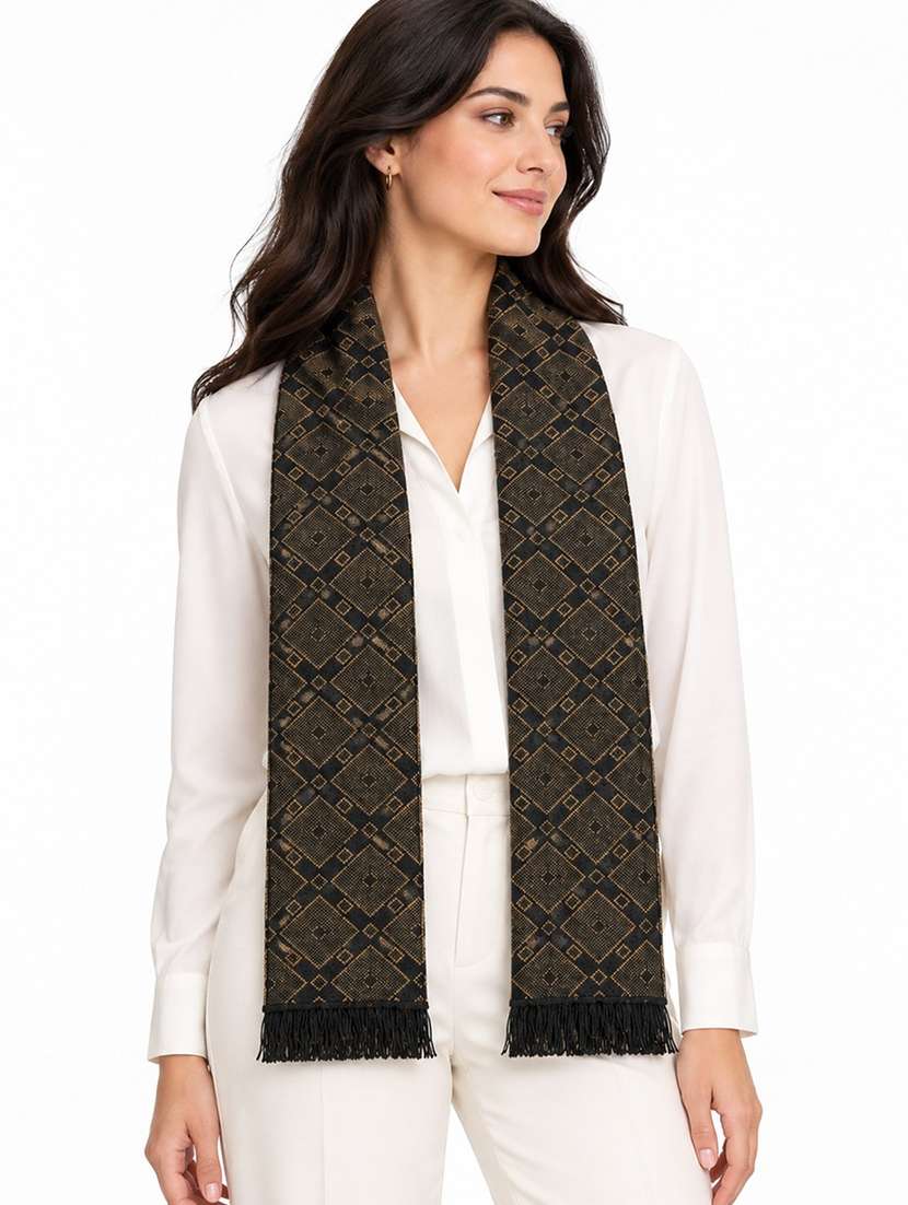 Unisex Printed Reversible Muffler - 22727491 -  Standard Image - 2
