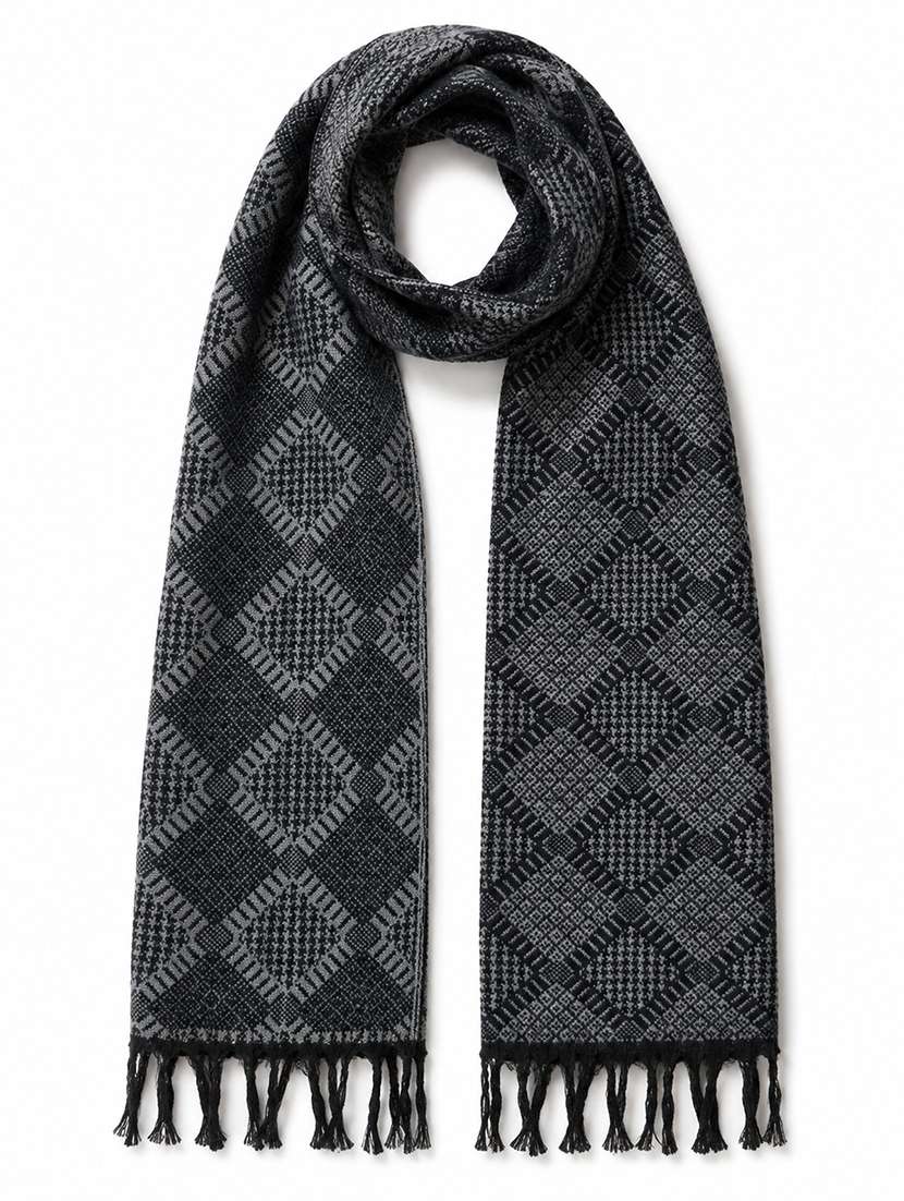 Unisex Printed Reversible Muffler - 22727510 -  Standard Image - 2