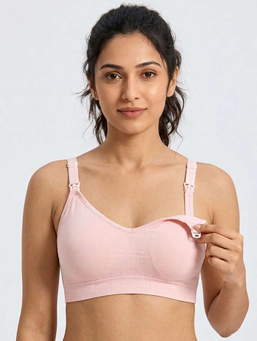 Women Solid Full Coverage Maternity Bra - 22730908 -  Standard Image - 2