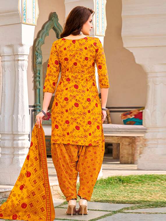 Women Printed Unstitched Suit Set - 22732646 -  Standard Image - 2