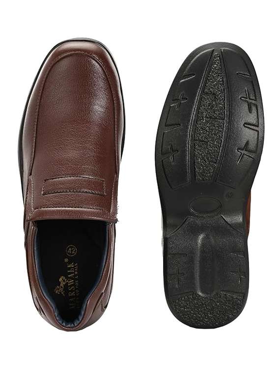 Men Solid Slip On Formal Shoes - 22735189 -  Standard Image - 2