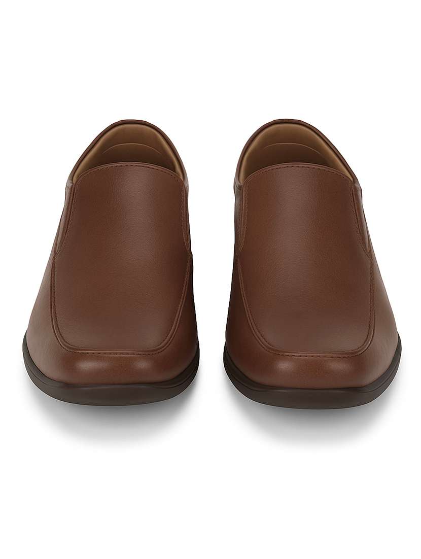 Men Solid Slip On Formal Shoes - 22735194 -  Standard Image - 2