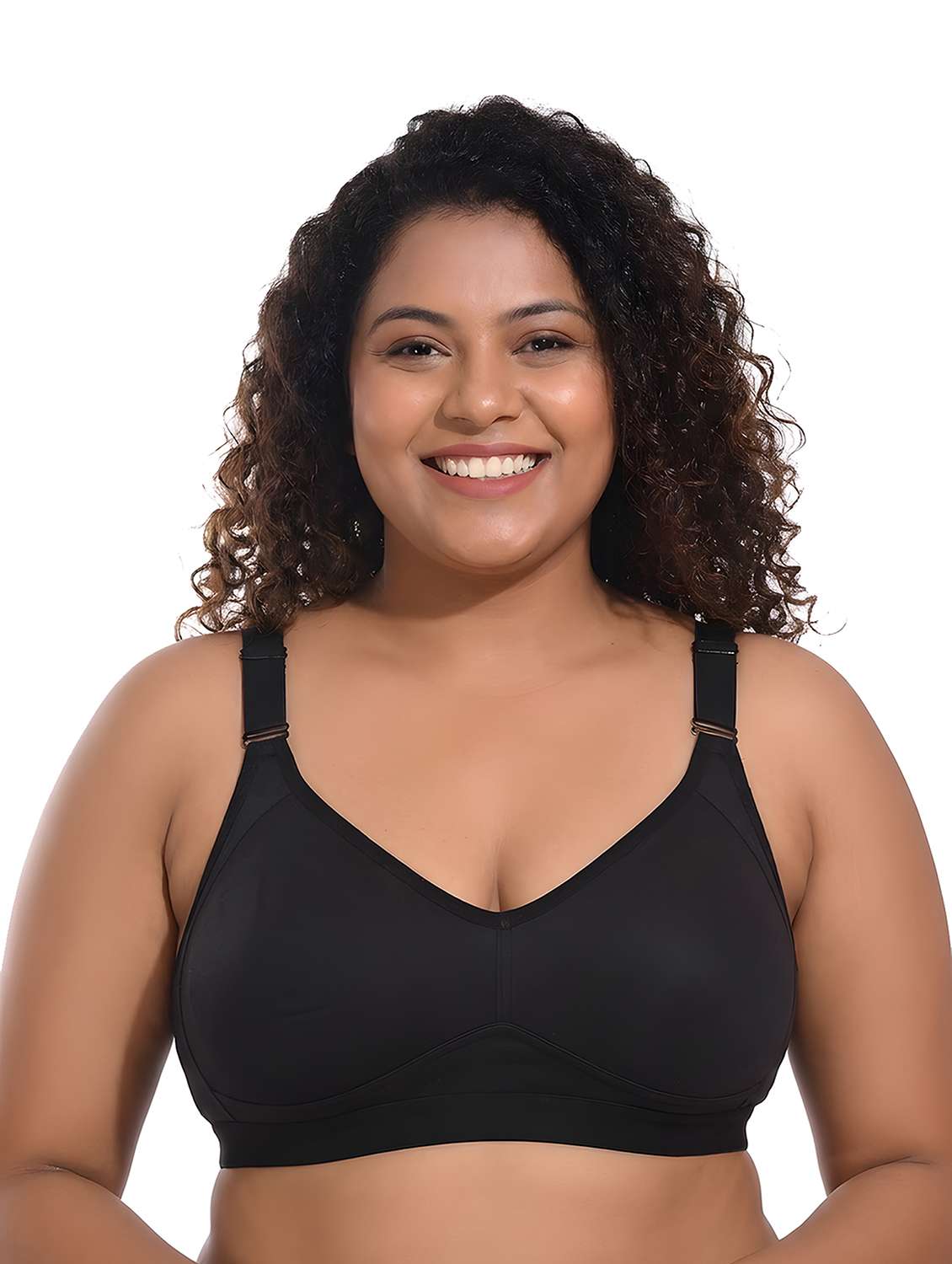 women solid full coverage regular bra