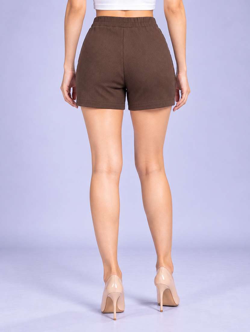 Women Self Design Mid Rise Regular Fit Skort - 22744396 -  Standard Image - 2
