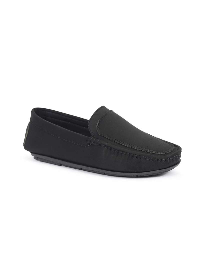 Men Black Slip On Loafer - 22750358 -  Standard Image - 2