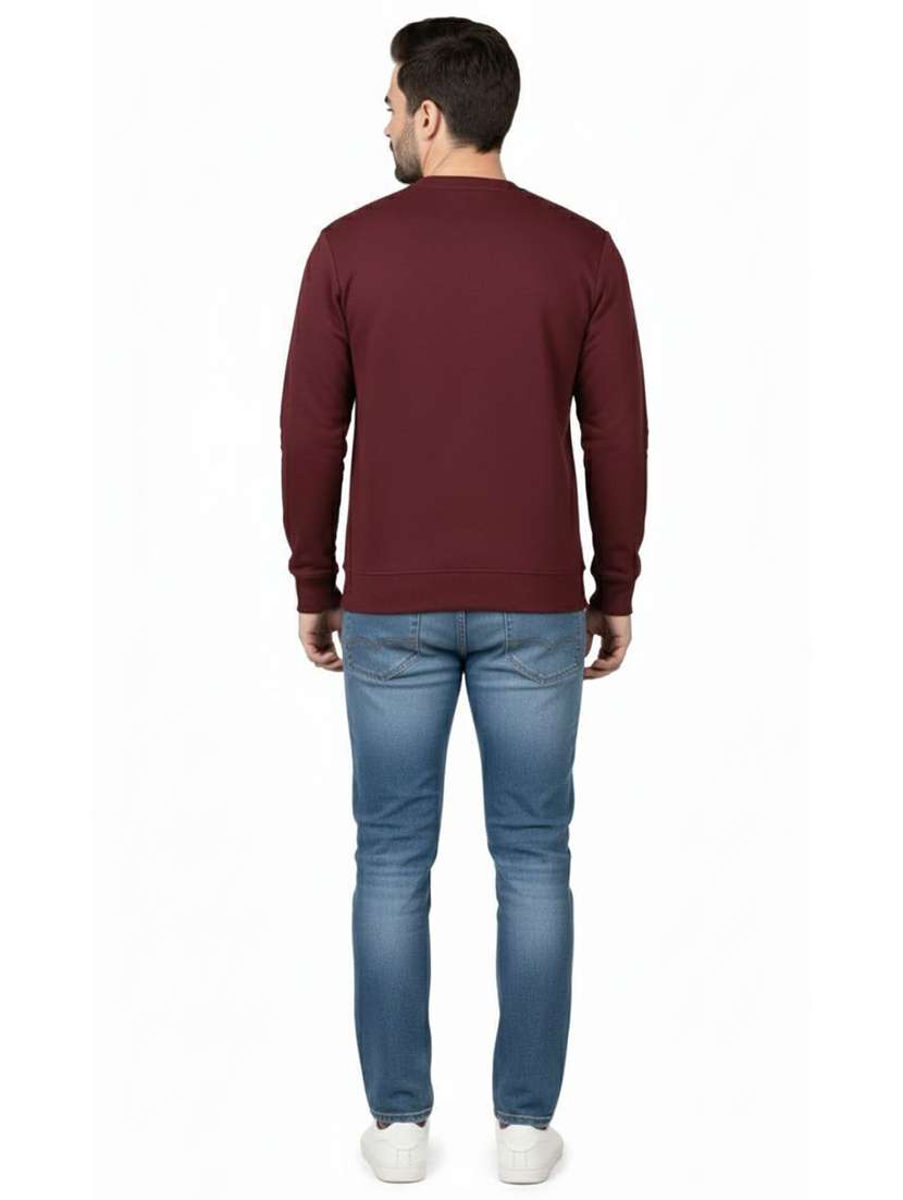 Men Printed Long Sleeve Regular Fit Sweatshirt - 22750442 -  Standard Image - 2