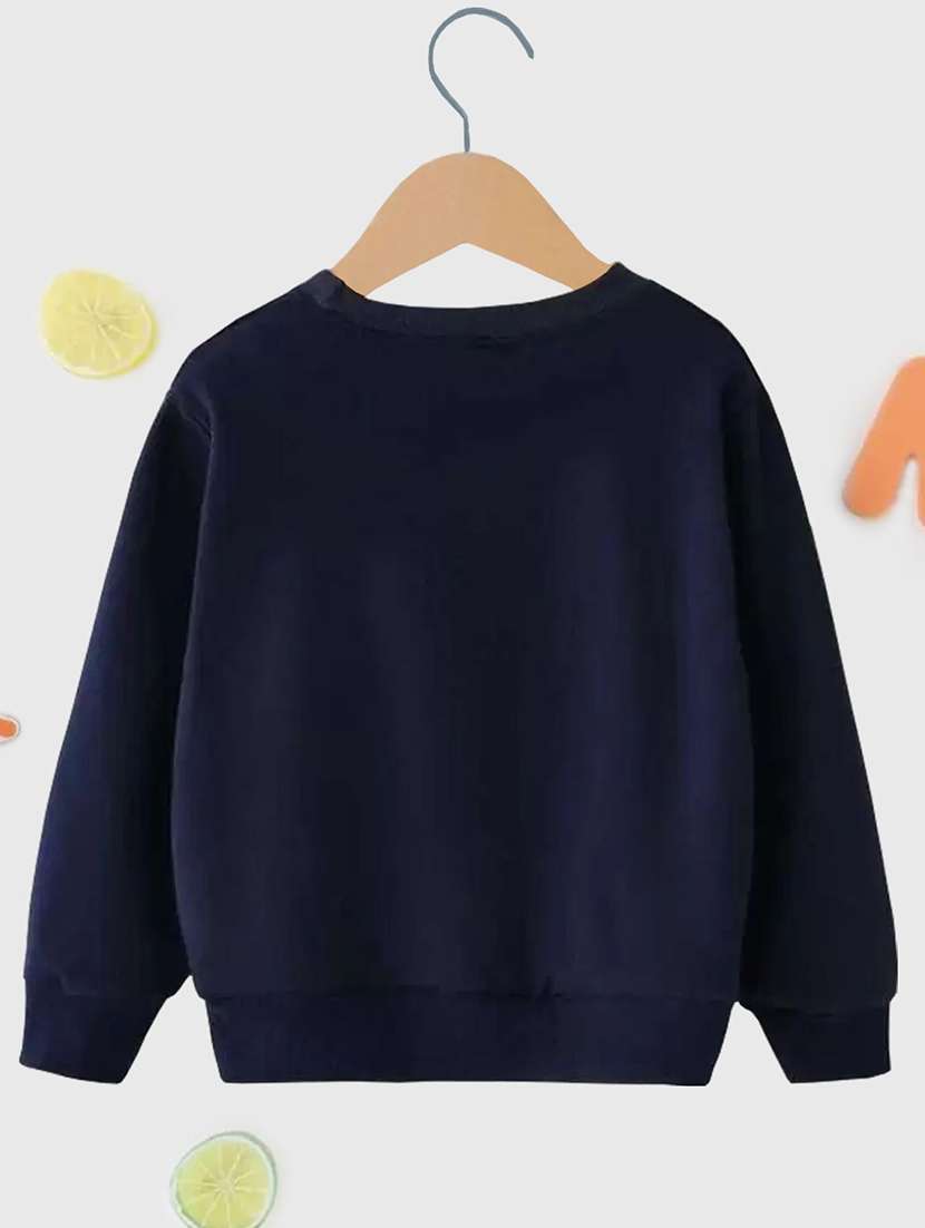 Boys Printed Long Sleeves Regular Fit Sweatshirt - 22755678 -  Standard Image - 2