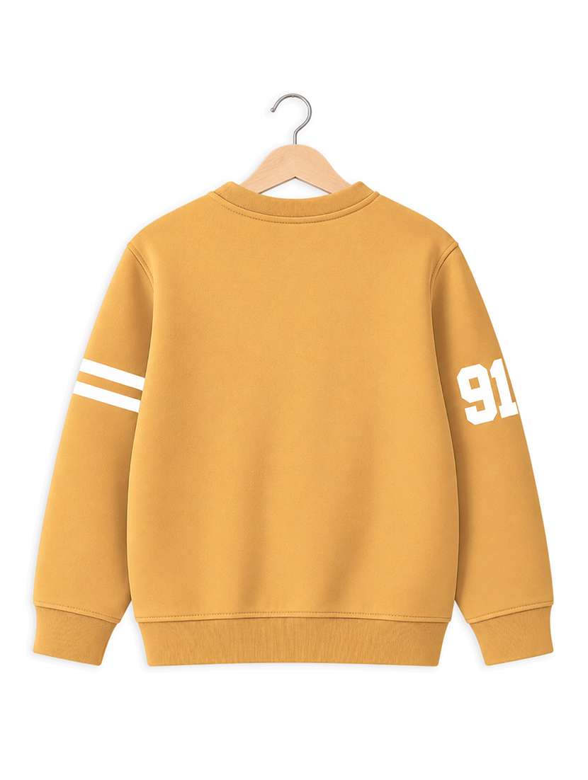 Boys Printed Long Sleeves Regular Fit Sweatshirt - 22755687 -  Standard Image - 2