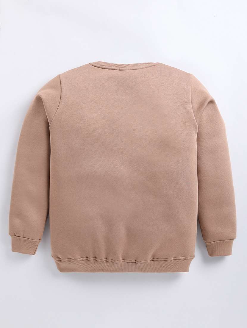 Boys Printed Long Sleeves Regular Fit Sweatshirt - 22755832 -  Standard Image - 2