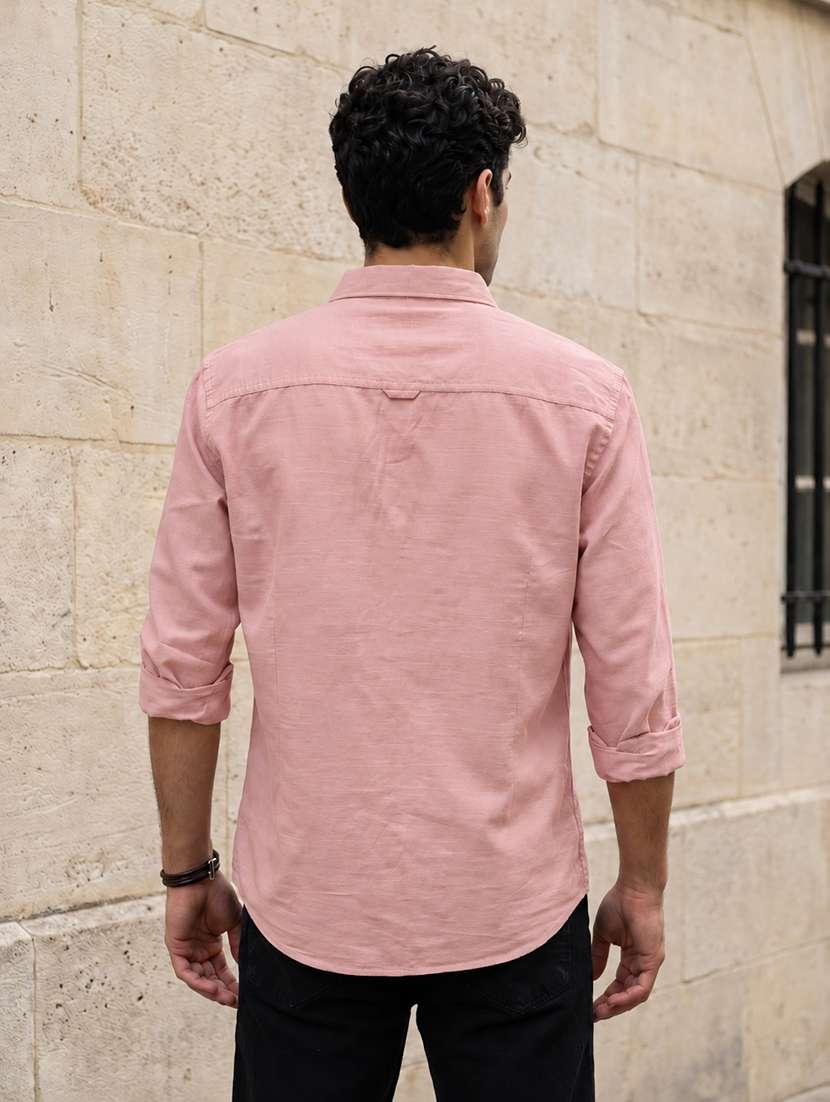 Men Solid Long Sleeve Short Kurta - 22756229 -  Standard Image - 2