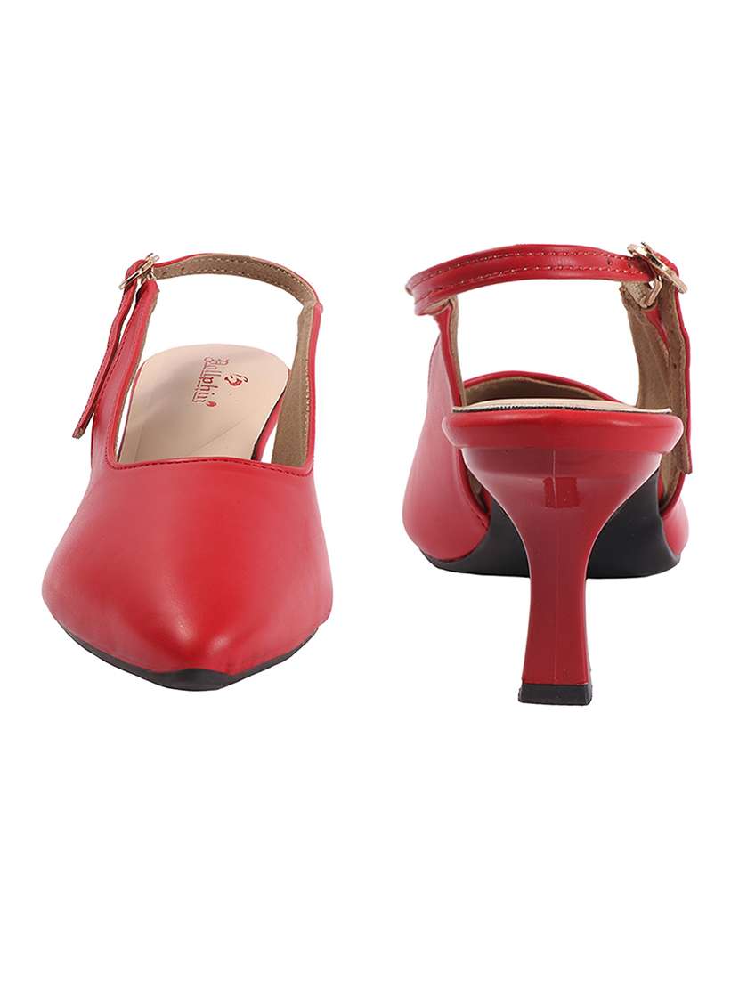 Women Solid Back Strap Pointed Sandal - 22757403 -  Standard Image - 2