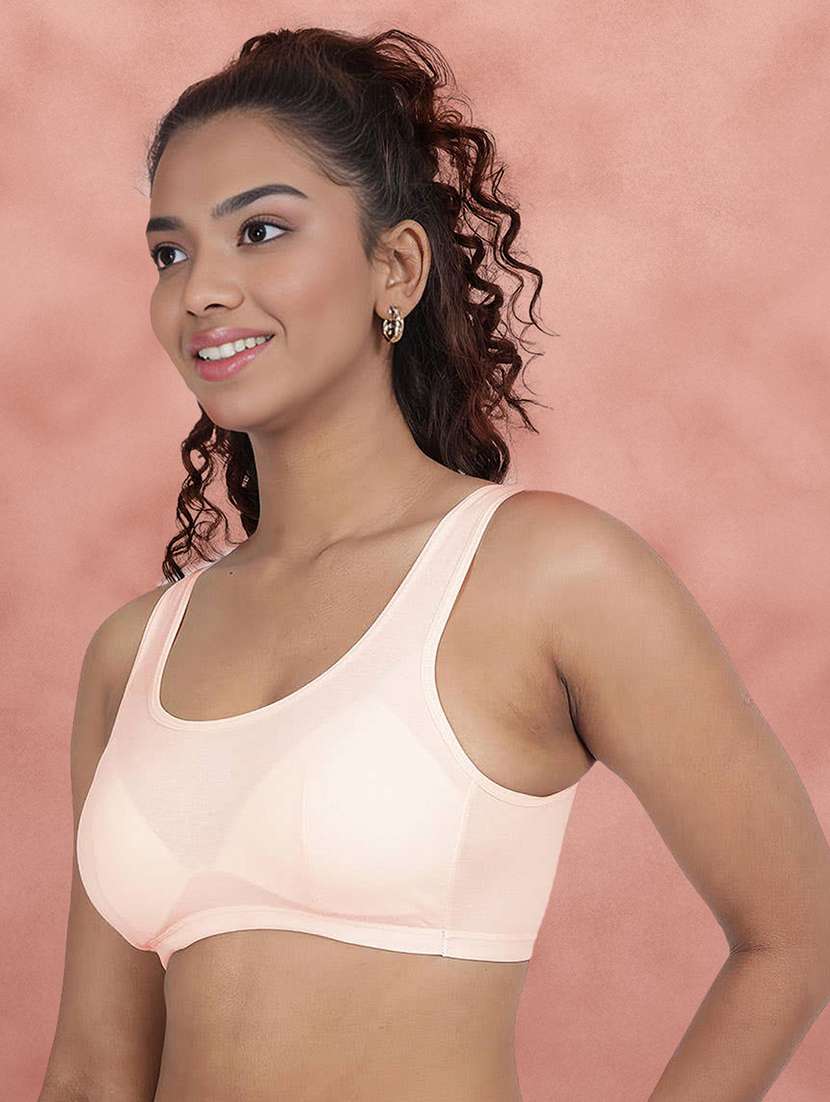 Women Solid Full Coverage Regular Bra - 22765466 -  Standard Image - 2
