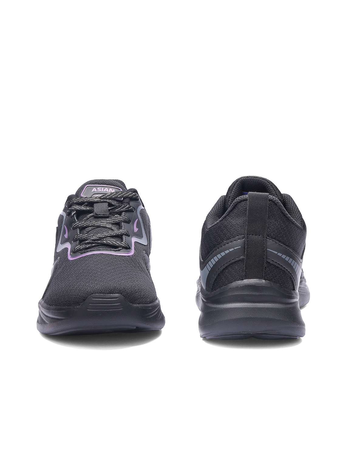 Women Textured Lace Up Sports Shoes - 22765583 -  Standard Image - 2