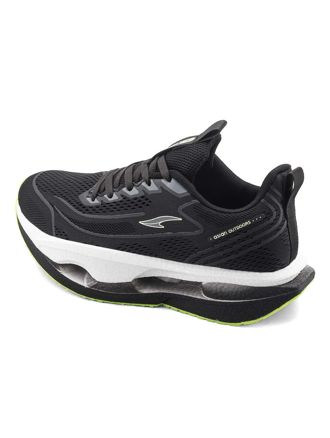 Men Solid Lace Up Sport Shoes - 22765617 -  Standard Image - 2